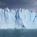 Glacier in ocean