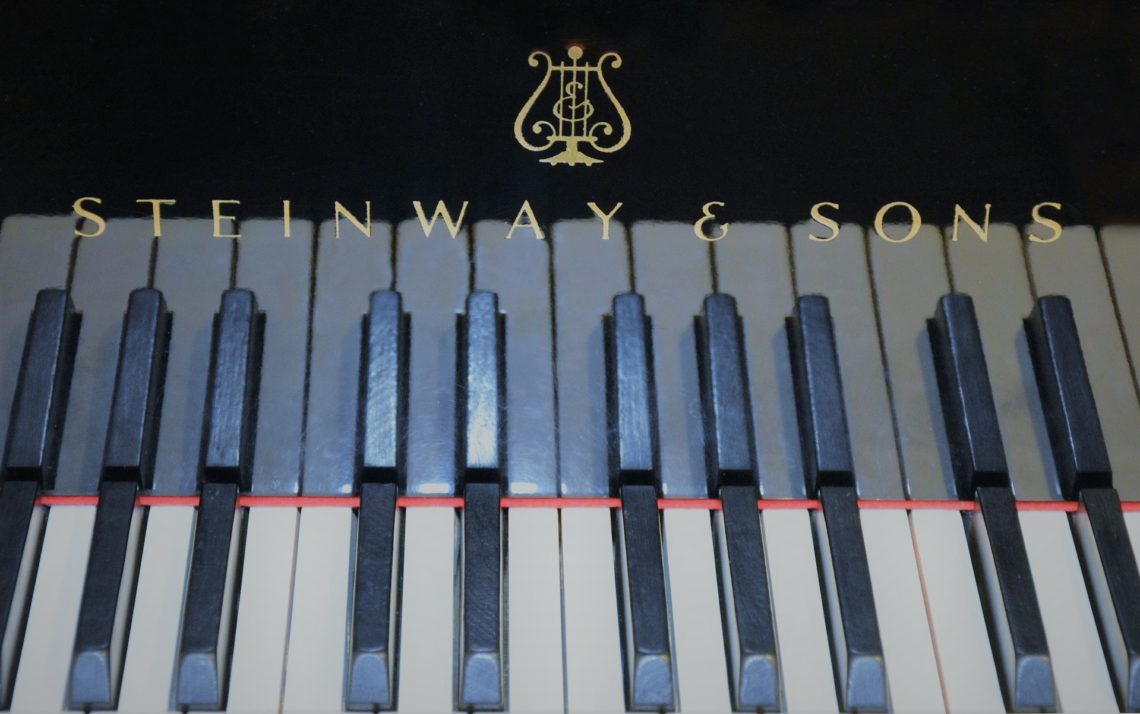 Steinway piano keys