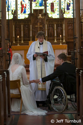 wedding photo of Martin and Joanna Pistorius