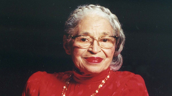Rosa Parks in her later years