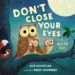 Don't Close Your Eyes Bedtime book cover and review at https://www.sallymatheny.com