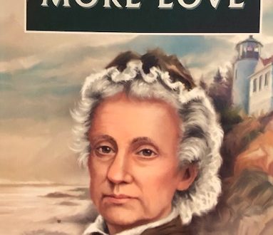 Elizabeth Prentiss: More Love by Claire Williams cook cover for book review by Sally Matheny