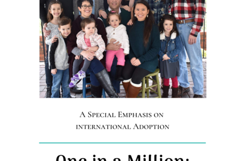 One in a Million Adoption Story graphic