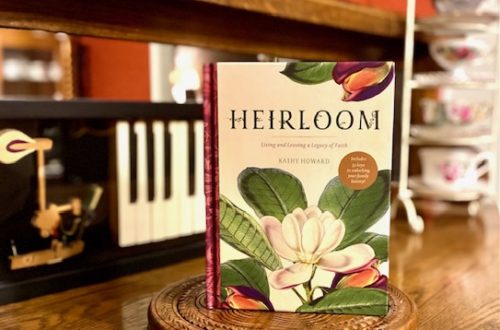 Heirloom Book Review shows front of book.