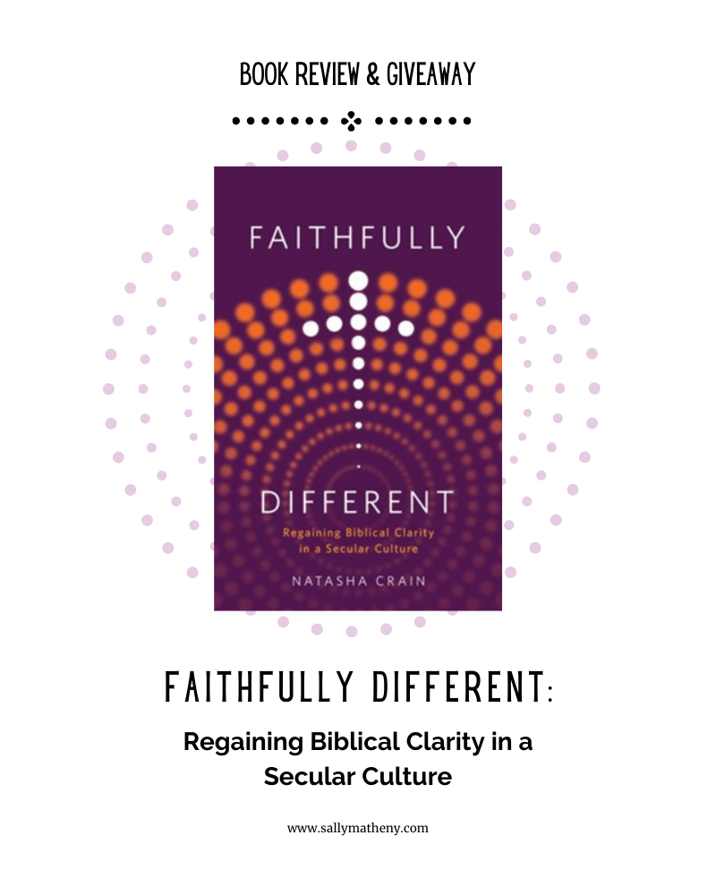 (shows book cover) Faithfully Different Book Review and Giveaway