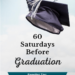 Shows Graduate's Cap. Text: 60 Saturdays Before Graduation. Parenting Tips: Preparing Your Child for Adulthood