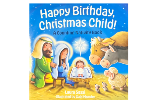 Happy Birthday Christmas Child Book Cover 2