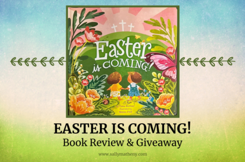 Easter is Coming book cover. Text: Book Review & Giveaway