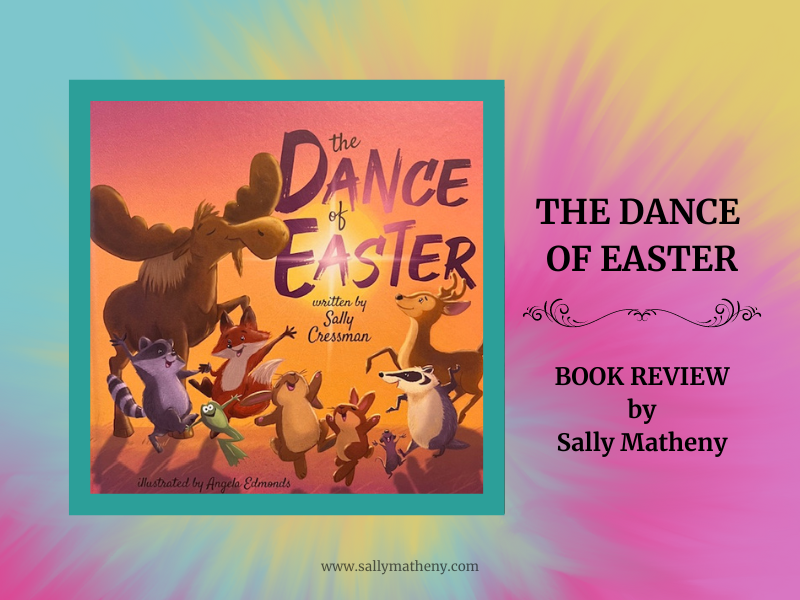 Shows book cover for THE DANCE OF EASTER.