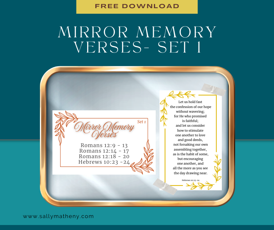 Mirror Memory Verses Set 1