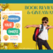 Boy wearing sunglasses and backpack pointing to book "Managing Your Emojis." Emojis cover left side of graphic.