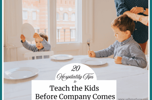 20 Hospitality Tips to Teach the Kids Before Company Comes